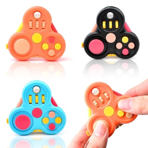 Zappelspielzeug for Erwachsene, 1 Stück, Zappelpad, Osterkorbfüller for Jungen und Mädchen, sensorisches Spielzeug, Stressabbau-Würfel-Clicker-Controller, Zappelspinner for ADHS-Autismus, for Büro-Sch Zappelspielzeug for Erwachsene, 1 Stück, Zappelpad, Osterkorbfüller for Jungen und Mädchen, sensorisches Spielzeug, Stressabbau-Würfel-Clicker-Controller, Zappelspinner for ADHS-Autismus, for Büro-Sch von Oeudire