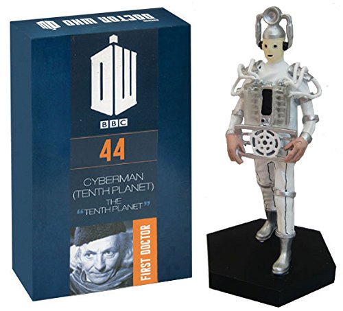Official Licensed Merchandise Doctor Who Figur Mondas Zehnte Planet Cyberman handbemalt im Maßstab 1:21 Sammler Box Modellfigur #44 von Official Licensed Merchandise