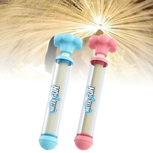 Firework Water Gun, Romantic Firework Style Water Spray Toy for Couples, High Pressure Pull-Out Sprinkler Spray Toys for Parties, Concerts, Water Festivals, Pool Parties (2PCS-B) von Oforest