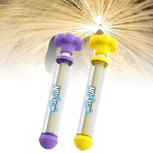 Firework Water Gun, Romantic Firework Style Water Spray Toy for Couples, High Pressure Pull-Out Sprinkler Spray Toys for Parties, Concerts, Water Festivals, Pool Parties (2PCS-E) von Oforest