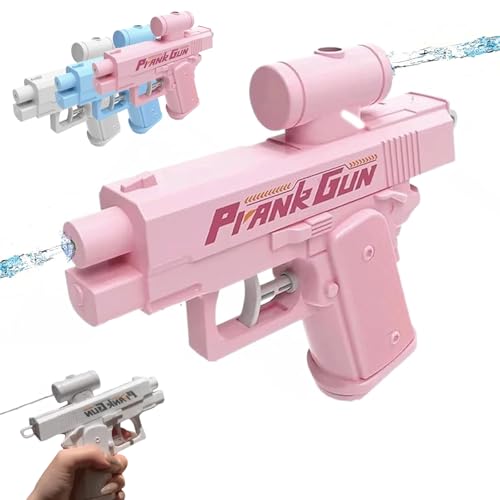 Prank Water Gun, Quirky Water Gun, Reverse Water Guns, A Unique Double-Sided Water Spray Guns, Giving It to a Friend with an Unexpected Twist! (Pink) von Oforest