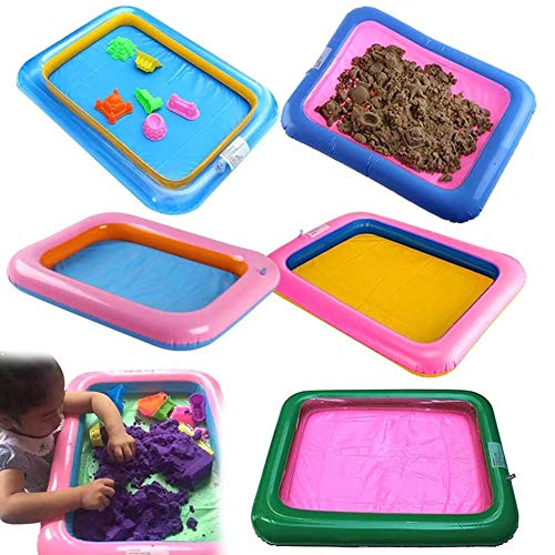 Ogquaton Lustiges Kinderquadrat-aufblasbares erhöhtes großes Sandkasten-Behälter-Schloss, das Spiel-Spielzeug stapelt - gelegentliche Farbe langlebig und nützlich Ogquaton Lustiges Kinderquadrat-aufblasbares erhöhtes großes Sandkasten-Behälter-Schloss, das Spiel-Spielzeug stapelt - gelegentliche Farbe langlebig und nützlich von Ogquaton