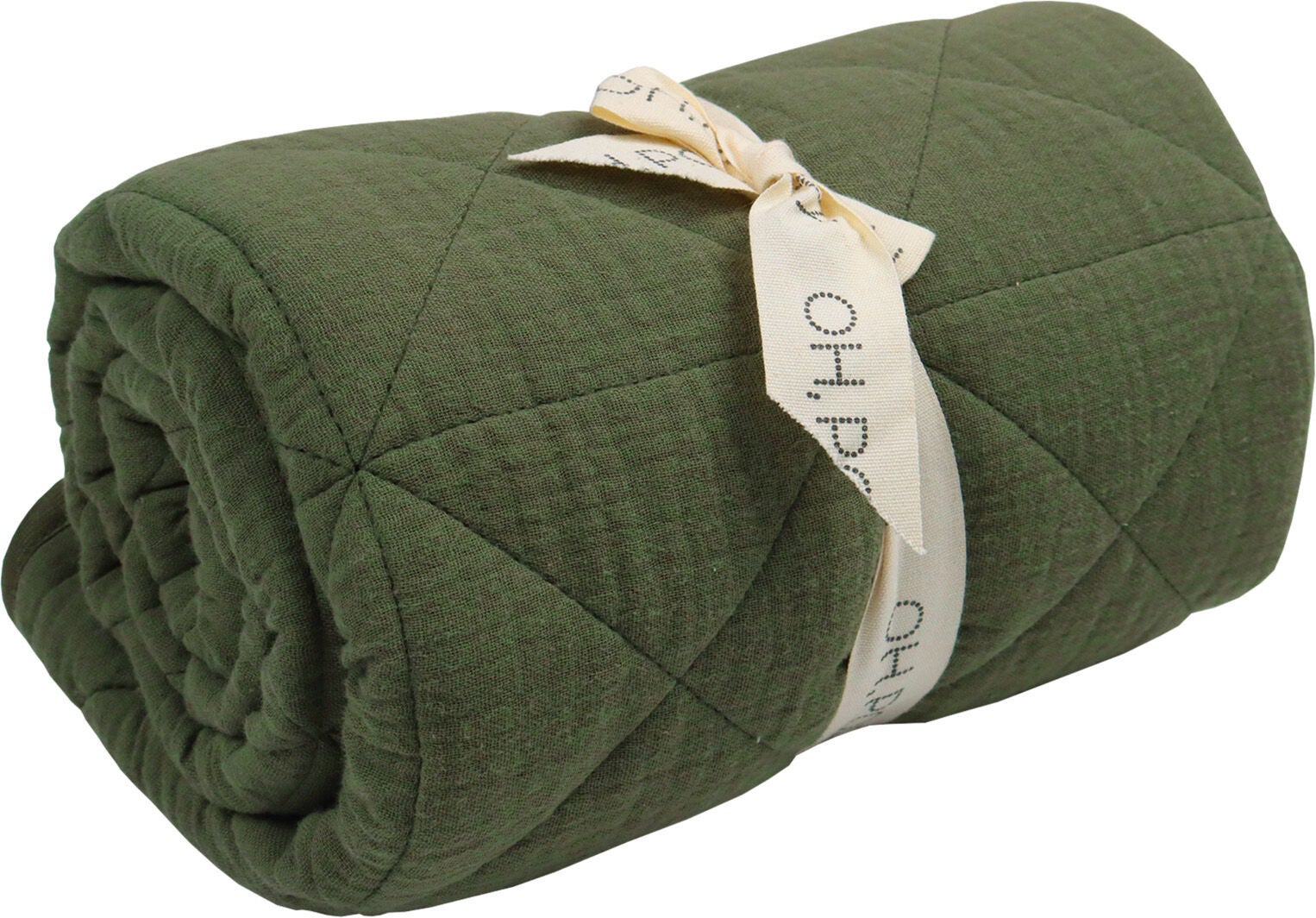 Oh, Poppy! Alba  Gesteppt Decke, Forest Green von Oh, Poppy!