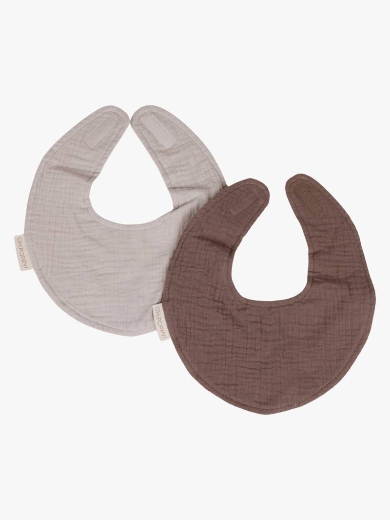 Oh, Poppy! Juni Halstücher 2er-Pack, Biscuit Brown/Linen Beige Oh, Poppy! Juni Halstücher 2er-Pack, Biscuit Brown/Linen Beige von Oh, Poppy!