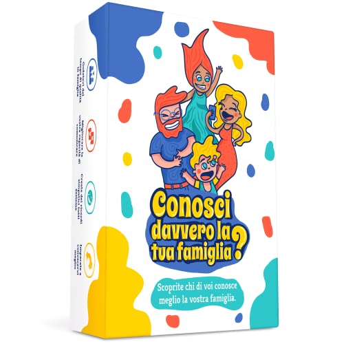 Conosci davvero la tua famiglia? Un gioco Divertente per la famiglia Pieno di indovinelli, Quiz e sfide per scoprire chi conosce Meglio la propria famiglia! Il gioco preferito Dalle famiglie Unite! Conosci davvero la tua famiglia? Un gioco Divertente per la famiglia Pieno di indovinelli, Quiz e sfide per scoprire chi conosce Meglio la propria famiglia! Il gioco preferito Dalle famiglie Unite! von Oh Happy Games