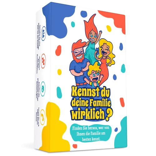 Kennst du Deine Familie wirklich ? Das verrückte Familienspiel voller Quizze und Herausforderungen, um herauszufinden, wer die Familie am besten kennt! Das beliebteste Spiel für vereinte Familien Kennst du Deine Familie wirklich ? Das verrückte Familienspiel voller Quizze und Herausforderungen, um herauszufinden, wer die Familie am besten kennt! Das beliebteste Spiel für vereinte Familien von Oh Happy Games