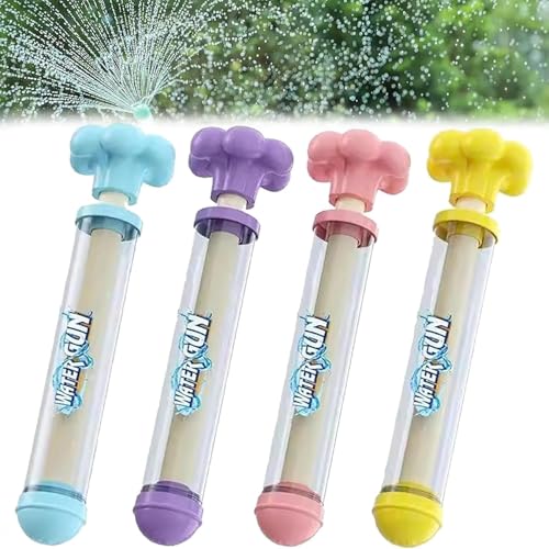 OhanaBeach® 4 Stück Feuerwerk wasserpistole, Wasserspritz-Requisiten im Feuerwerks-Stil, Strand-Spritzspielzeug für Pools, Party-Unterhaltung, Familienfeiern, Heiratsanträge von OhanaBeach