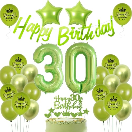 30 Geburtstag Deko Grüne Frau, Grün Geburtstagsdeko 30 Mann, Luftballon 30. Geburtstag Grün, Deko 30. Geburtstag Männer Frauen, Ballons 30 Geburtstag Grün, Tortendeko 30. Dekoration Grün 30 Geburtstag Deko Grüne Frau, Grün Geburtstagsdeko 30 Mann, Luftballon 30. Geburtstag Grün, Deko 30. Geburtstag Männer Frauen, Ballons 30 Geburtstag Grün, Tortendeko 30. Dekoration Grün von Ohaoduo