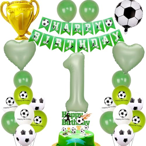 Fussball Luftballon 1. Geburtstag Grün Helium Ballon 1 Geburtstag Jung Cake Topper Fußball Geburtstagsdeko 1 Jahr Kindergeburtstag 1 Party Deko 1 Geburtstag Jung Fußball Kuchendeko 1 jahr Fussball Luftballon 1. Geburtstag Grün Helium Ballon 1 Geburtstag Jung Cake Topper Fußball Geburtstagsdeko 1 Jahr Kindergeburtstag 1 Party Deko 1 Geburtstag Jung Fußball Kuchendeko 1 jahr von Ohaoduo