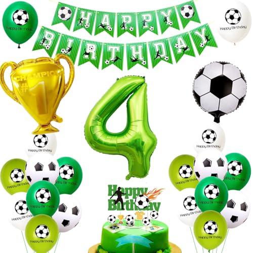 Fussball Luftballon 4. Geburtstag Grün Ballon 4 Geburtstag Junge Cake Topper Fußball Geburtstagsdeko 4 Jahre Kindergeburtstag Party Deko 4. Geburtstags Junge Kuchendeko 4 geburtstag Junge Fussball Luftballon 4. Geburtstag Grün Ballon 4 Geburtstag Junge Cake Topper Fußball Geburtstagsdeko 4 Jahre Kindergeburtstag Party Deko 4. Geburtstags Junge Kuchendeko 4 geburtstag Junge von Ohaoduo