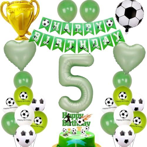 Fussball Luftballon 5. Geburtstag Grün Ballon 5 Geburtstag Junge Cake Topper Fußball Geburtstagsdeko 5 Jahre Kindergeburtstag Party Deko 5. Geburtstags Junge Kuchendeko 5 geburtstag Junge Fussball Luftballon 5. Geburtstag Grün Ballon 5 Geburtstag Junge Cake Topper Fußball Geburtstagsdeko 5 Jahre Kindergeburtstag Party Deko 5. Geburtstags Junge Kuchendeko 5 geburtstag Junge von Ohaoduo