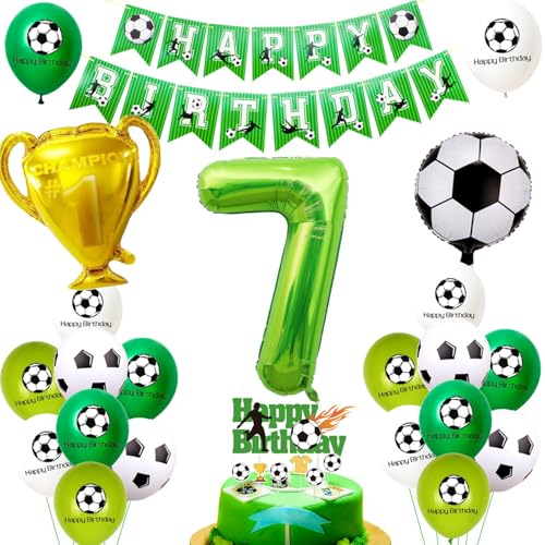Fussball Luftballon 7. Geburtstag Grün Ballon 7 Geburtstag Junge Cake Topper Fußball Geburtstagsdeko 7 Jahre Kindergeburtstag Party Deko 7. Geburtstags Junge Kuchendeko 7 geburtstag Junge Fussball Luftballon 7. Geburtstag Grün Ballon 7 Geburtstag Junge Cake Topper Fußball Geburtstagsdeko 7 Jahre Kindergeburtstag Party Deko 7. Geburtstags Junge Kuchendeko 7 geburtstag Junge von Ohaoduo