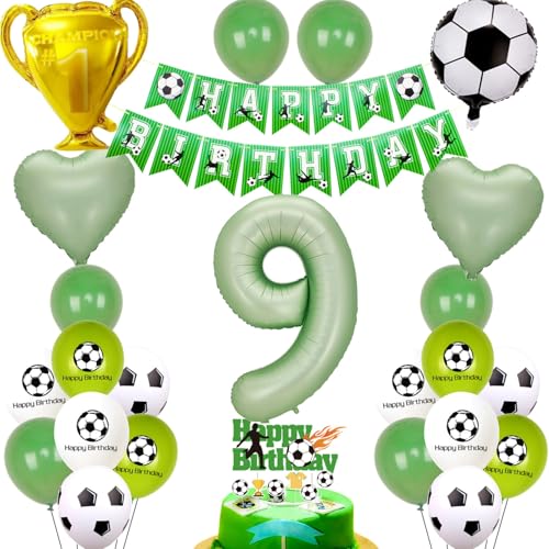 Fussball Luftballon 9. Geburtstag Grün Ballon 9 Geburtstag Junge Cake Topper Fußball Geburtstagsdeko 9 Jahre Kindergeburtstag Party Deko 9. Geburtstags Junge Kuchendeko 9 geburtstag Junge Fussball Luftballon 9. Geburtstag Grün Ballon 9 Geburtstag Junge Cake Topper Fußball Geburtstagsdeko 9 Jahre Kindergeburtstag Party Deko 9. Geburtstags Junge Kuchendeko 9 geburtstag Junge von Ohaoduo