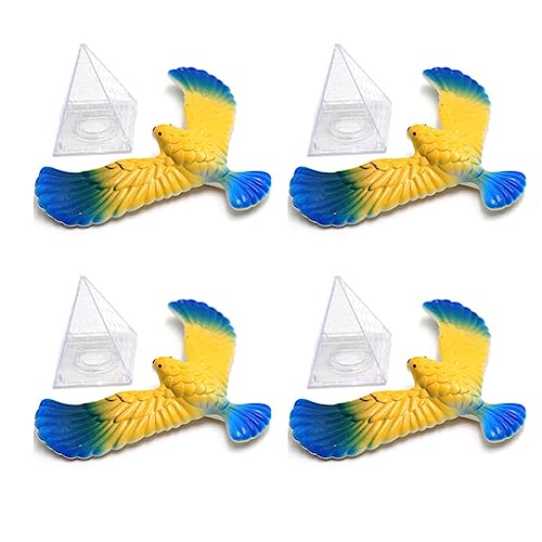 Ohewiiuk 4X Magischer Ausgleichender Wissenschaft Schreibtisch Spielzeug Ausgleichender Eagle Neuheit Spaß Kinder Lernen Geschenk Kind Pädagogisches Spielzeug Mit, Zufällige Farbe von Ohewiiuk