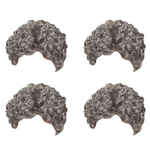 Ohewiiuk 4X Silber Erwachsene Momma Alte KostüM PerüCke Oma Ohewiiuk 4X Silber Erwachsene Momma Alte KostüM PerüCke Oma von Ohewiiuk
