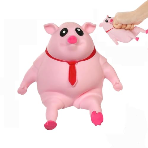 Schweine Quetschspielzeug, Stressschwein, Kreatives Dekompressions Piggy, Squishy Squeeze Spielzeug, Stressspielzeug Schwein, Stressbälle, Anti-Stress-Spielzeug Für Erwachsene Und Kinder von Ohh-nanjoo
