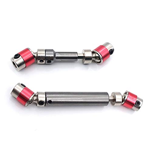 Ohulelks 2 Teilige CVD Antriebs Welle Aus Metall Vorne und Hinten für FY03 FY-03 FY01-07 Q39 1/12 RC Auto Upgrade Teile ZubehöR von Ohulelks