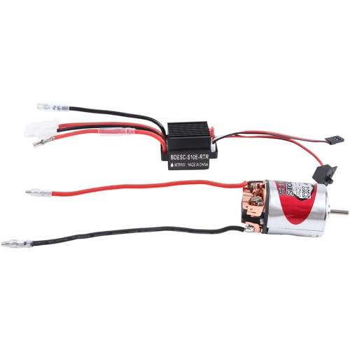 Ohulelks 540 Brushed Motor 29T & 320A ESC Brushed Motor Speed Controller mit 2A BEC für 1/10 RC Off-Road Racing Car Truck Ersatzteile von Ohulelks