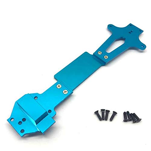 Ohulelks FüR 144001 RC Auto Upgrade Teile Metall Zweiter Stock Board 144001-1261, Blau von Ohulelks