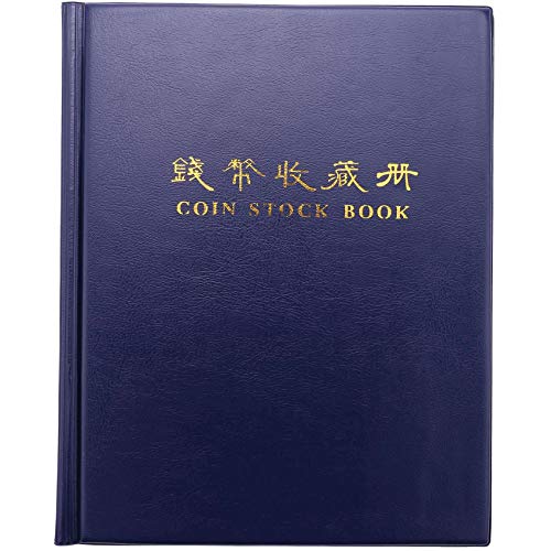 Ohulelks PCCB Hohe QualitäT Put 200 StüCk MüNzen Album für Fit MüNz Halter Professionelles MüNz Sammel Buch (Farbe ZufäLlig) von Ohulelks