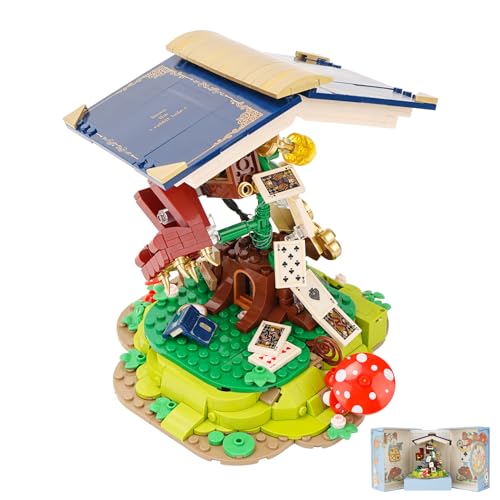 Oichy Bausteine Sets Klassisches Märchenbuch Building Blocks 3D Micro Konstruktionsspielzeug Geschenke für Kinder und Erwachsene (635 stück) von Oichy