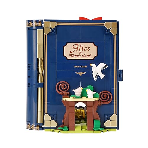 Oichy Baustein Sets 3 in 1 Märchenbuch Building Blocks Micro Konstruktionsspielzeug als Mini-Feenwelt-Geschenke für Kinder Teenager Erwachsene (655 Stück) von Oichy
