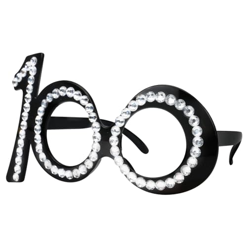 Kristall-Brille mit Zahlen-Kristallrahmen, Party-Brille für Kinder, Erwachsene, Geburtstag, Weihnachten, Party, Verkleidung, Party, Brille für Erwachsene, Partybrille für Kinder, Partybrille mit Kristall-Brille mit Zahlen-Kristallrahmen, Party-Brille für Kinder, Erwachsene, Geburtstag, Weihnachten, Party, Verkleidung, Party, Brille für Erwachsene, Partybrille für Kinder, Partybrille mit von Oilmal