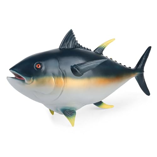 Ozean Tiere Spielzeug Meerestier Modell Simulation Entworfen Thunfische Figur Ornament Bildung Kognitives Spielzeug Für Kinder Simulation Fisch Dekoration von Oilmal