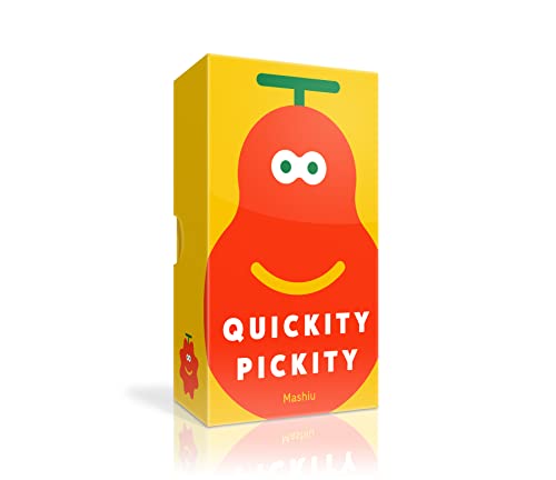 Oink Games Quickity Pickity Gesellschaftsspiel • Schnelles Denken & Hand-Augen-Koordination gefordert • 2-5 Spieler • Für Erwachsene & Kinder ab 6 Jahren (Deutsch) von Oink Games