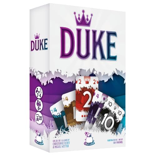 Oka Luda - Duke - Ein Schrottspiel mit einfachen, aber strategischen Regeln - Für 2 bis 4 Spieler - Ab 8 Jahren von Oka Luda