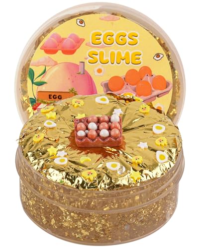 Gold Foil Slime, Clear Slime für Kinder, Schleim-Partygeschenke für Mädchen und Jungen, Sensorisches Schleim Spielzeug, Ostern, Halloween, Weihnachten, Geschenk für Mädchen und Jungen Gold Foil Slime, Clear Slime für Kinder, Schleim-Partygeschenke für Mädchen und Jungen, Sensorisches Schleim Spielzeug, Ostern, Halloween, Weihnachten, Geschenk für Mädchen und Jungen von Okaybee