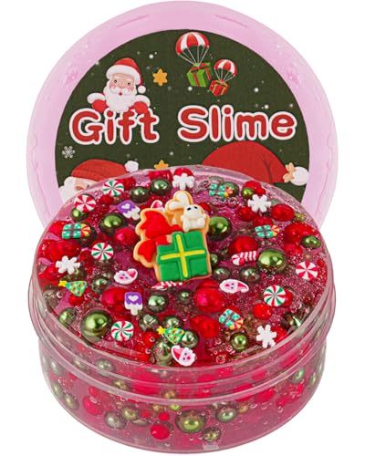 Grün & Rot Pearl Bead Slime, Clear Slime für Kinder, Schleim-Partygeschenke für Mädchen und Jungen, Sensorisches Schleim Spielzeug, Ostern, Halloween, Weihnachten, Geschenk für Mädchen und Jungen Grün & Rot Pearl Bead Slime, Clear Slime für Kinder, Schleim-Partygeschenke für Mädchen und Jungen, Sensorisches Schleim Spielzeug, Ostern, Halloween, Weihnachten, Geschenk für Mädchen und Jungen von Okaybee