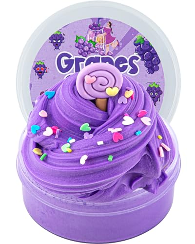 Purple Candy Butter Slime, Nach Trauben Duftender Schleim für Kinder, Slime Partygeschenke, Geburtstagsgeschenk, Hallowmas-Geschenk, Schleim Spielzeug für Mädchen und Jungen im Alter von 8–12 Jahren Purple Candy Butter Slime, Nach Trauben Duftender Schleim für Kinder, Slime Partygeschenke, Geburtstagsgeschenk, Hallowmas-Geschenk, Schleim Spielzeug für Mädchen und Jungen im Alter von 8–12 Jahren von Okaybee