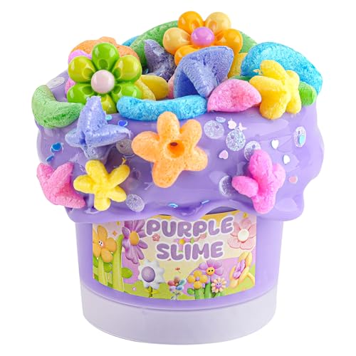 Violett Thick & Glossy Slime, Crystal Slime Set für Mädchen & Jungen im Alter von 8–12 Jahren, Sensorisches Spielzeug Schleim für Kinder, Oster Halloween & Weihnachts Geschenke Violett Thick & Glossy Slime, Crystal Slime Set für Mädchen & Jungen im Alter von 8–12 Jahren, Sensorisches Spielzeug Schleim für Kinder, Oster Halloween & Weihnachts Geschenke von Okaybee
