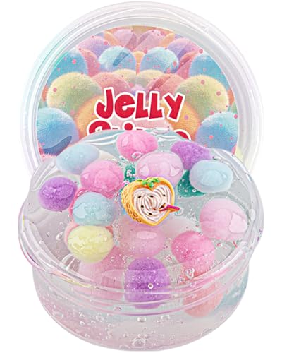 Rainbow Pom-poms Slime, Clear Slime für Kinder, Schleim-Partygeschenke für Mädchen und Jungen im Alter von 8–12 Jahren, Sensorisches Schleim Spielzeug, Weihnachts und Hallowmas Geschenk Rainbow Pom-poms Slime, Clear Slime für Kinder, Schleim-Partygeschenke für Mädchen und Jungen im Alter von 8–12 Jahren, Sensorisches Schleim Spielzeug, Weihnachts und Hallowmas Geschenk von Okaybee