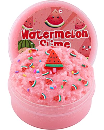 Watermelon Pink Snow Fizz Slime, Fluffy Slime für Kinder, Schleim-Partygeschenke für Mädchen und Jungen im Alter von 8–12 Jahren, Sensorisches Schleim Spielzeug, Weihnachts und Hallowmas Geschenk Watermelon Pink Snow Fizz Slime, Fluffy Slime für Kinder, Schleim-Partygeschenke für Mädchen und Jungen im Alter von 8–12 Jahren, Sensorisches Schleim Spielzeug, Weihnachts und Hallowmas Geschenk von Okaybee