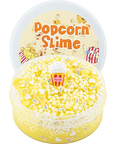 Yellow Popcorn Foam Slime 100mL von Okaybee