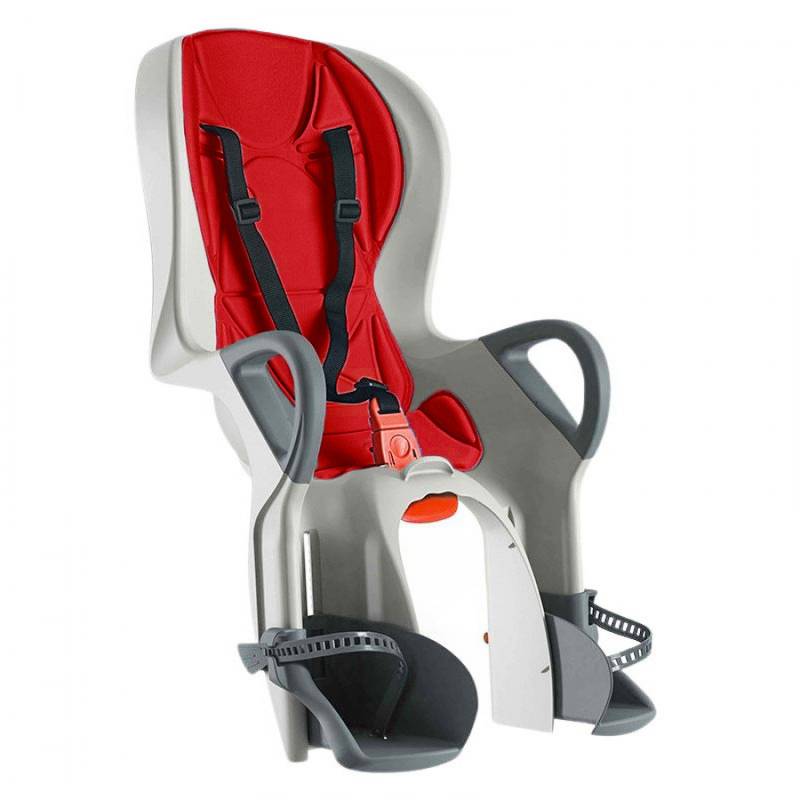 OK Baby Fahrrad-Sicherheitssitz 10+ inkl. Befestigungssystem, red / blue von Okbaby