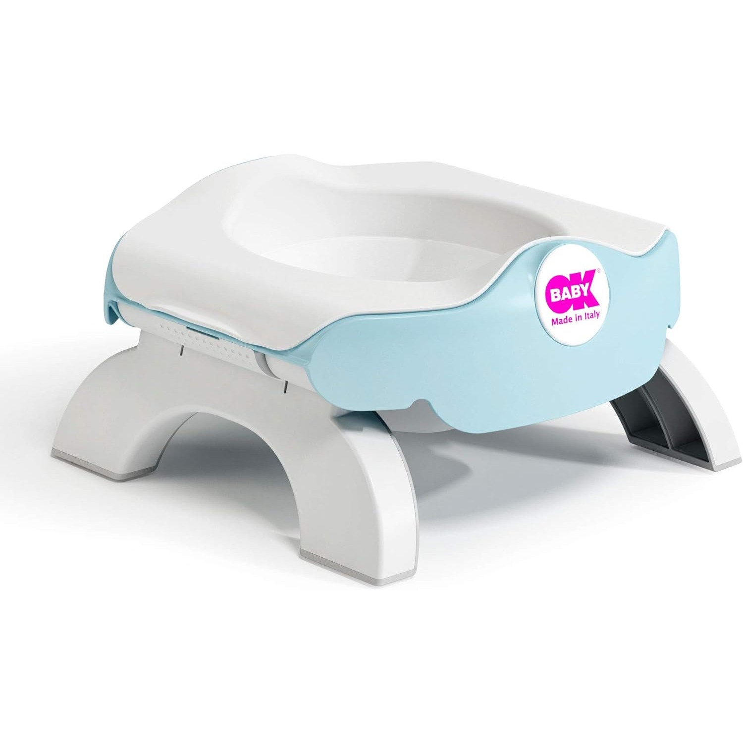 OKBABY Roady - Klappbares Töpfchen und Toilettentrainer für Kinder, Blau (15) von Okbaby