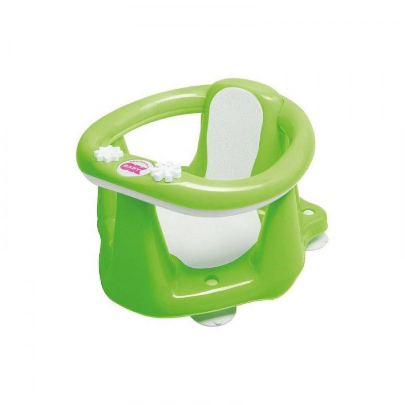Seduta per Bagnetto Okbaby Flipper Evolution Verde Fluo von Okbaby