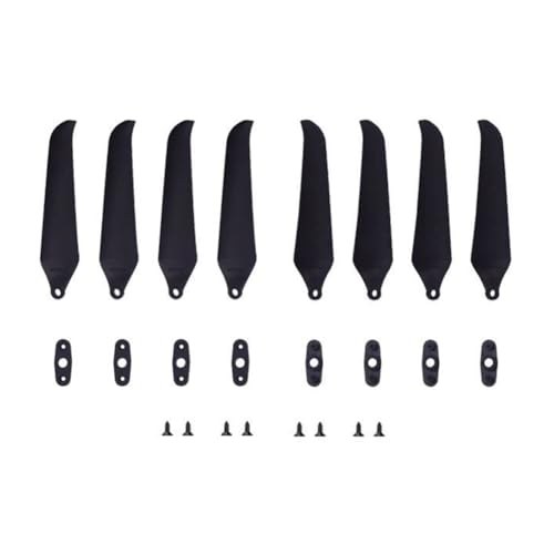 Okeeyseda 2 Paar Faltpropeller 2-Blatt 9 Glasfaser Nylon Drohnen Propeller für FPV Freestyle Drohnen DIY Teile von Okeeyseda