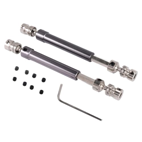 Okeeyseda 2PCS Metall CVD Antriebswelle 110-160Mm für 1/10 RC Rock Crawler Axial SCX10 90046 Trx4, von Okeeyseda