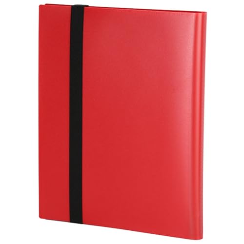 Okeeyseda Großes Kartensammelbuch, Wasser- und Staubdicht, Brettspielkartensammlung Rot Okeeyseda Großes Kartensammelbuch, Wasser- und Staubdicht, Brettspielkartensammlung Rot von Okeeyseda