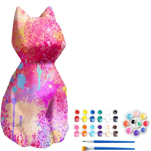 Okeeyseda Ihr Eigenes Katzen-Lichtset, Malset, Kunst und, Geeignet Als Künstlerbedarf, Geburtstagsgeschenk Okeeyseda Ihr Eigenes Katzen-Lichtset, Malset, Kunst und, Geeignet Als Künstlerbedarf, Geburtstagsgeschenk von Okeeyseda
