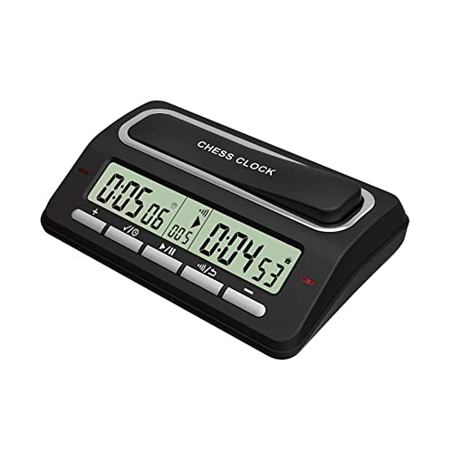 Okeeyseda Professionelle Digitale Schachuhr, Batteriebetrieben, Multifunktional, Leicht, für Den Trainingsunterricht Okeeyseda Professionelle Digitale Schachuhr, Batteriebetrieben, Multifunktional, Leicht, für Den Trainingsunterricht von Okeeyseda