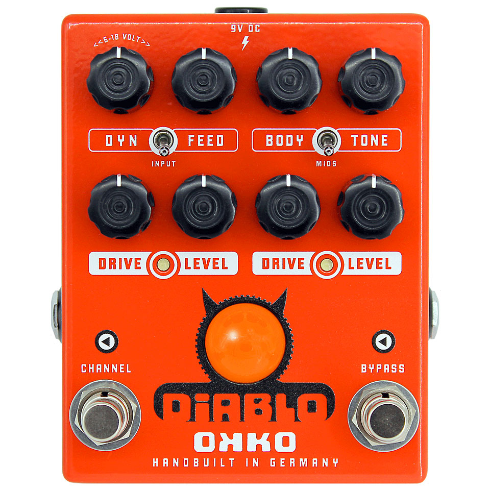 Okko Diablo Dual Effektgerät E-Gitarre von Okko