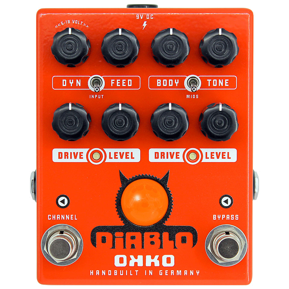 Okko Diablo Dual Effektgerät E-Gitarre Okko Diablo Dual Effektgerät E-Gitarre von Okko