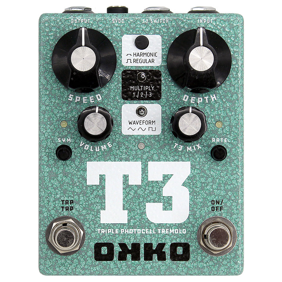Okko T3 Tremolo Effektgerät E-Gitarre Okko T3 Tremolo Effektgerät E-Gitarre von Okko
