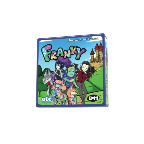 Old Teddy's 2138 - Franky, Motorik-Brettspiel für Kinder ab 4 Jahren, Mehrfarbig von Gdm Games
