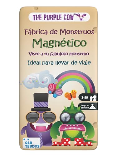 Old Teddys / The Purple Cow 6763 -to GO Monster-Fabrik, magnetisches Reisespiel, über 3 Jahre von Old Teddys